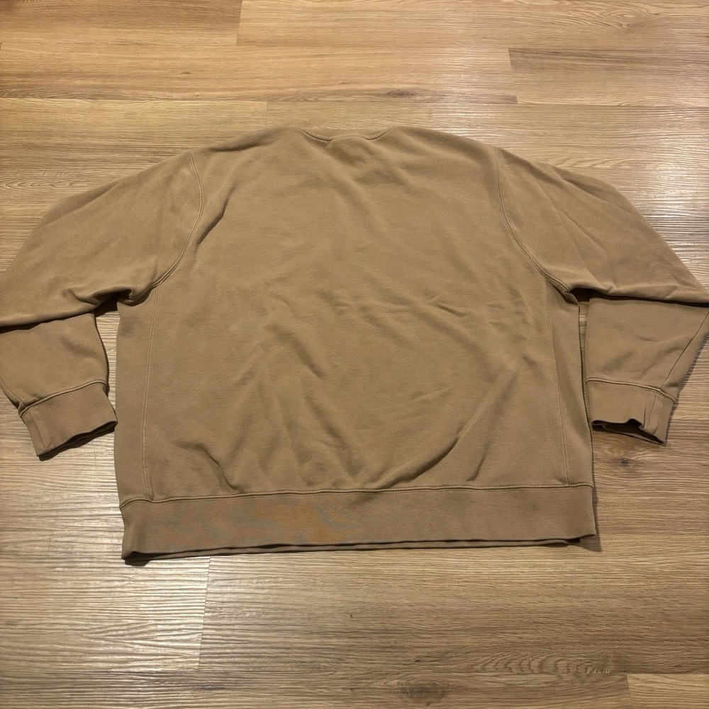 Nike Sportswear Club Fleece Crewneck Sweatshirt XL Dark Driftwood Brown - Picture 2 of 10